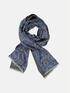 emilio adani Schal im Paisleydesign Indigoblau