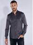 emilio adani Langarm-Hemd slim fit Anthrazit