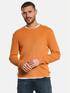 emilio adani Pullover mit feiner Struktur Reinorange