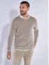 emilio adani Pullover uni Braunbeige emilio adani Pullover uni Braunbeige