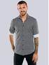 emilio adani Langarm-Hemd slim fit Schwarz