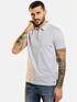 emilio adani Poloshirt mit Jacquard-Struktur Hellgrau