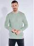 emilio adani Rundhals Pullover Hellgruen