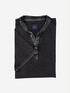 engbers Henley-Shirt uni Schwarz
