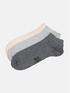 engbers Sneakersocken 3er Pack Silbergrau
