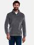 engbers Pullover mit Schalkragen Anthrazit engbers Pullover mit Schalkragen Anthrazit