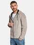 emilio adani Lederjacke Nubukleder Creme