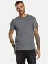 emilio adani T-Shirt mit Leinenanteil Anthrazit