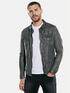 emilio adani Lederhemd im used-Look Granitgrau emilio adani Lederhemd im used-Look Granitgrau
