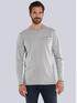 engbers Langarm-Shirt uni Hellgrau