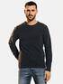 emilio adani Strukturpullover Schwarz