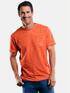 engbers T-Shirt in Flammgarnoptik Orange