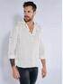 emilio adani Langarm-Hemd aus Leinen Beige emilio adani Langarm-Hemd aus Leinen Beige