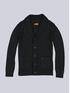 emilio adani Strickjacke mit Schalkragen Anthrazit