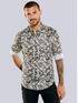 emilio adani Langarm-Hemd aus Jersey Beige emilio adani Langarm-Hemd aus Jersey Beige