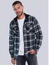 emilio adani Langarm-Hemd im Overshirt-Look Schwarz