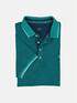 engbers T-Shirt mit Polo-Kragen Petrolgruen engbers T-Shirt mit Polo-Kragen Petrolgruen
