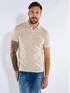 emilio adani Polo-Shirt strukturiert Beige