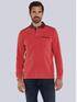 engbers Langarm-Shirt mit Polo-Kragen Rot engbers Langarm-Shirt mit Polo-Kragen Rot