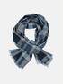 engbers Schal kariert Indigoblau