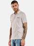 emilio adani Polo-Shirt strukturiert Silbergrau