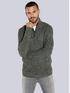 emilio adani Pullover mit Troyerkragen Mehrfarbig