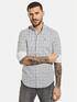 emilio adani Modisches Langarmhemd mit Fancy-Allover-Print Schwarz