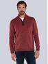 engbers Pullover mit Troyerkragen Rot