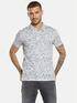 emilio adani Polo-Shirt gemustert Reinweiss