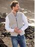 engbers Sakko-Weste mit Zipper Beige engbers Sakko-Weste mit Zipper Beige