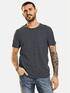 emilio adani T-Shirt gemustert Saphirblau