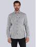 engbers Langarm-Hemd uni Silbergrau