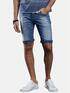 emilio adani Stretch Bermuda im Used-Look Indigoblau emilio adani Stretch Bermuda im Used-Look Indigoblau
