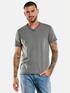 emilio adani T-Shirt V-Neck Granitgrau