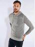 emilio adani Pullover mit Kapuze Grau emilio adani Pullover mit Kapuze Grau