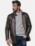 emilio adani Lange Lederjacke Dunkelbraun emilio adani Lange Lederjacke Dunkelbraun