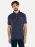 engbers Polo-Shirt gemustert Saphirblau engbers Polo-Shirt gemustert Saphirblau