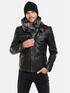 emilio adani Lederjacke mit Sweat-Inlet Schwarz emilio adani Lederjacke mit Sweat-Inlet Schwarz