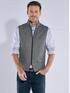 engbers Sakko-Weste mit Zipper Grau engbers Sakko-Weste mit Zipper Grau