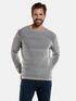 engbers Pullover strukturiert Silbergrau