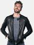 emilio adani Lederjacke im Bikerstyle Schwarz