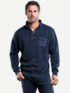 engbers Sweatshirt Stehbund Indigoblau engbers Sweatshirt Stehbund Indigoblau