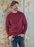 emilio adani Rundhals Pullover Rot