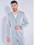 emilio adani Anzug-Sakko slim fit Hellblau
