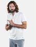 emilio adani Sportives Poloshirt aus hochwertiger Baumwolle Reinweiss