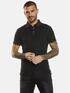 emilio adani Polo-Shirt strukturiert Schwarz