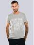 emilio adani T-Shirt slim fit Silbergrau