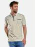 engbers Polo-Shirt gestreift Naturweiss