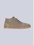 engbers Sneaker aus Verlours-Leder Braunbeige engbers Sneaker aus Verlours-Leder Braunbeige