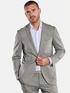 emilio adani Anzug-Sakko kariert Dunkelgrau